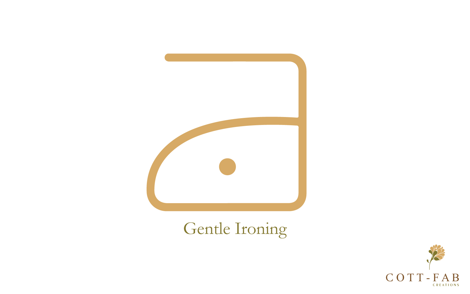 Turn garments inside out before gentle ironing.