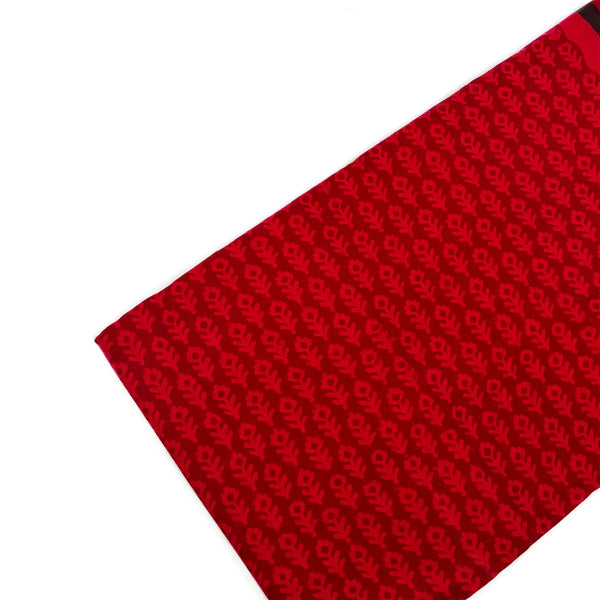 Red Dabu Fabrics